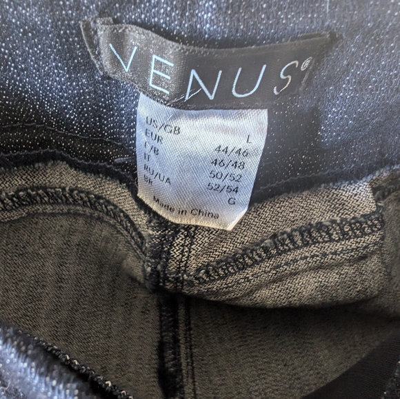 VENUS Dark Wash Pull On jeggings - Picture 2 of 3